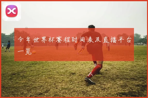 今年世界杯赛程时间表及直播平台一览